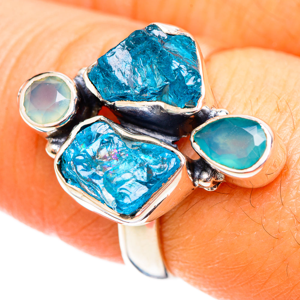 Apatite Rings handcrafted by Anasilvercos - RING108144