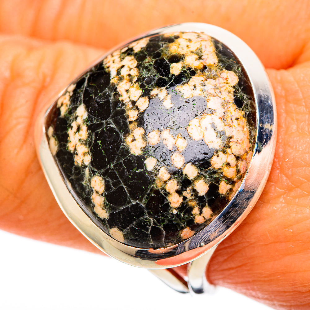 Ocean Jasper Rings handcrafted by Anasilvercos - RING108275