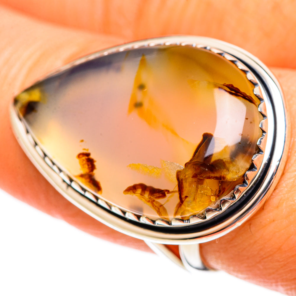Montana Agate Rings handcrafted by Anasilvercos - RING108300