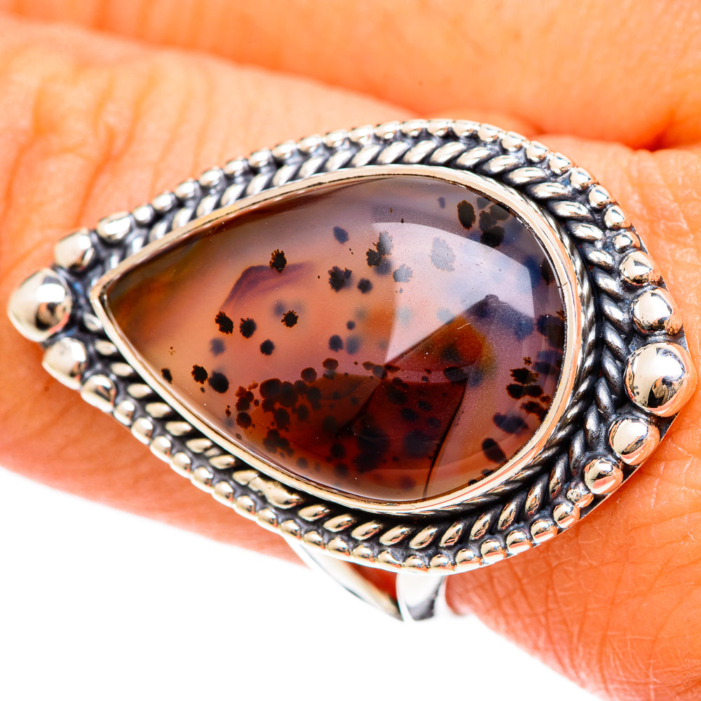 Montana Agate Rings handcrafted by Anasilvercos - RING108344