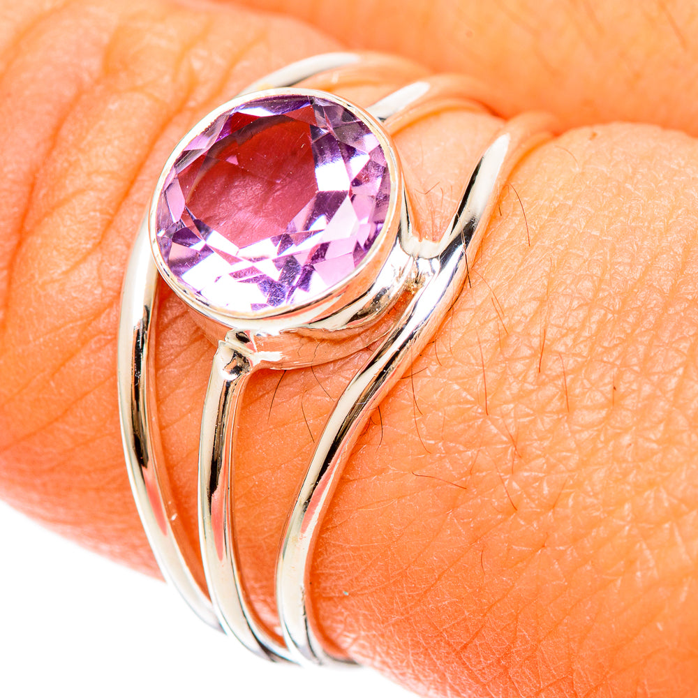 Amethyst Rings handcrafted by Anasilvercos - RING108350