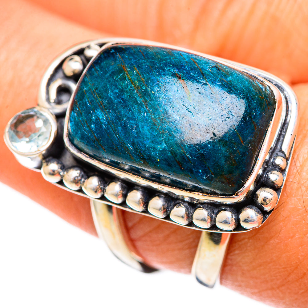 Apatite Rings handcrafted by Anasilvercos - RING108369