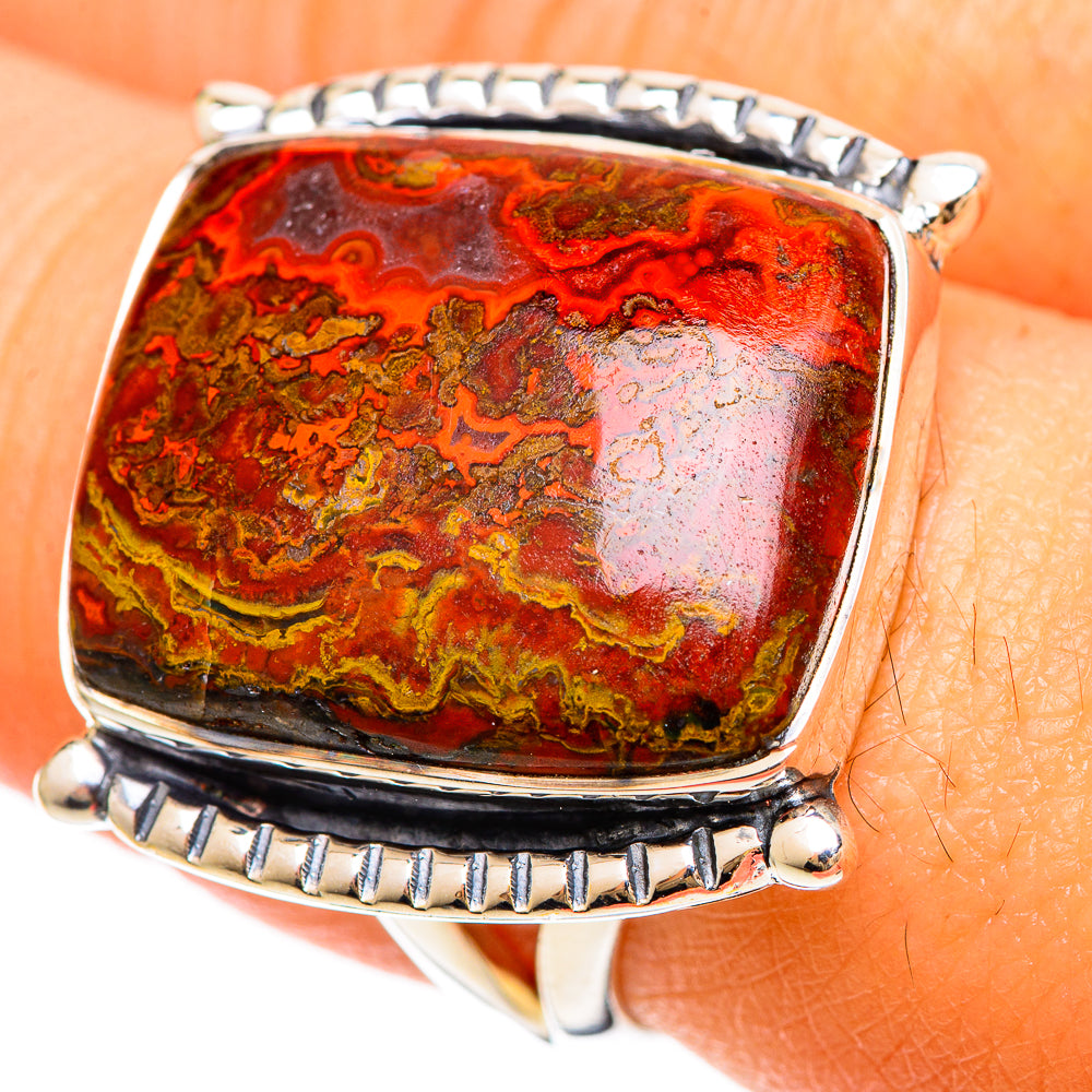 Moroccan Agate Rings handcrafted by Anasilvercos - RING108383