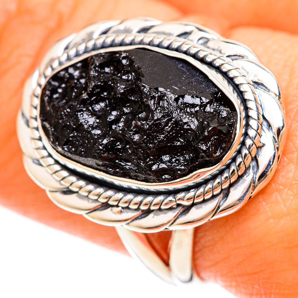 Tektite Rings handcrafted by Anasilvercos - RING108472