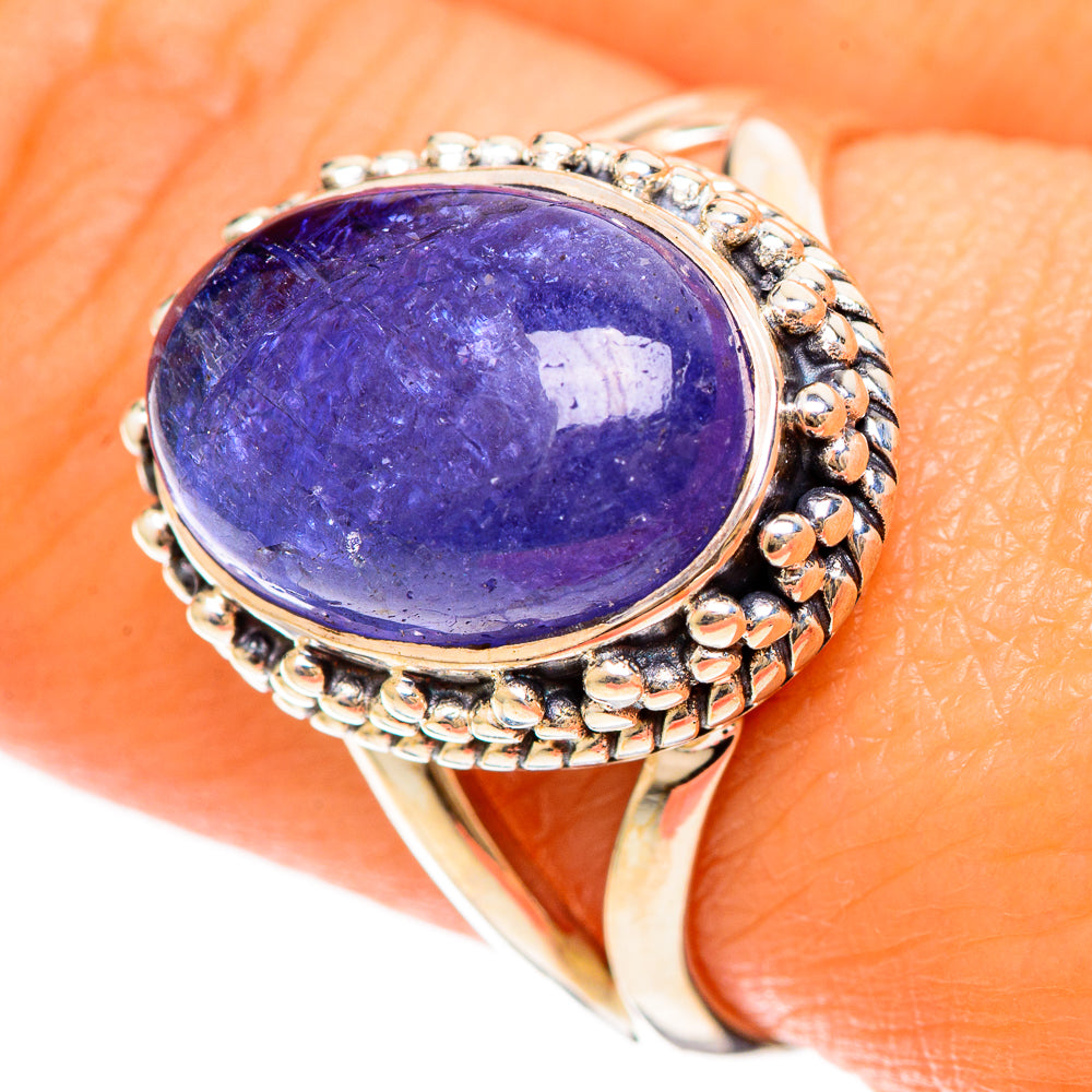 Tanzanite Rings handcrafted by Anasilvercos - RING108501