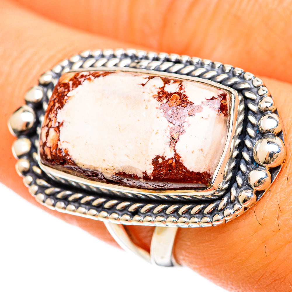 Wild Horse Jasper Rings handcrafted by Anasilvercos - RING108533