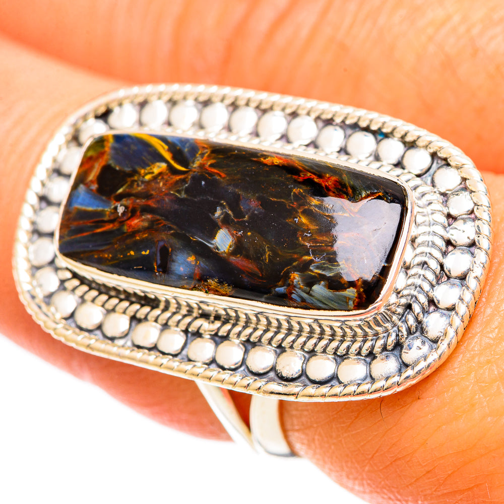Pietersite Rings handcrafted by Anasilvercos - RING108611