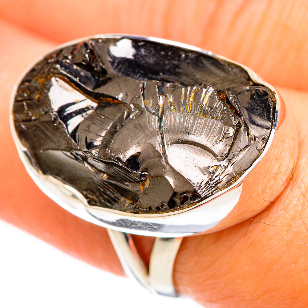 Shungite Rings handcrafted by Anasilvercos - RING108650
