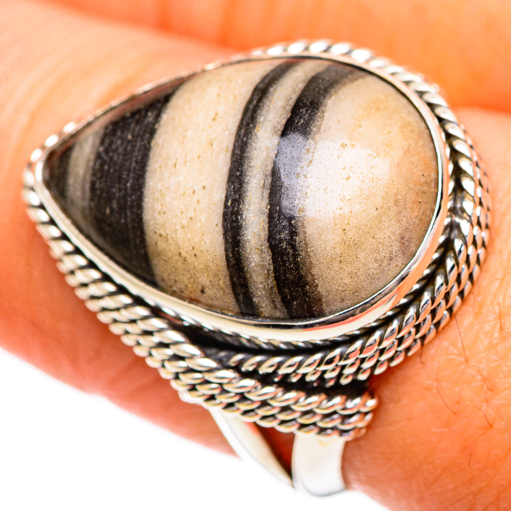 Pinolith Jasper Rings handcrafted by Anasilvercos - RING108651