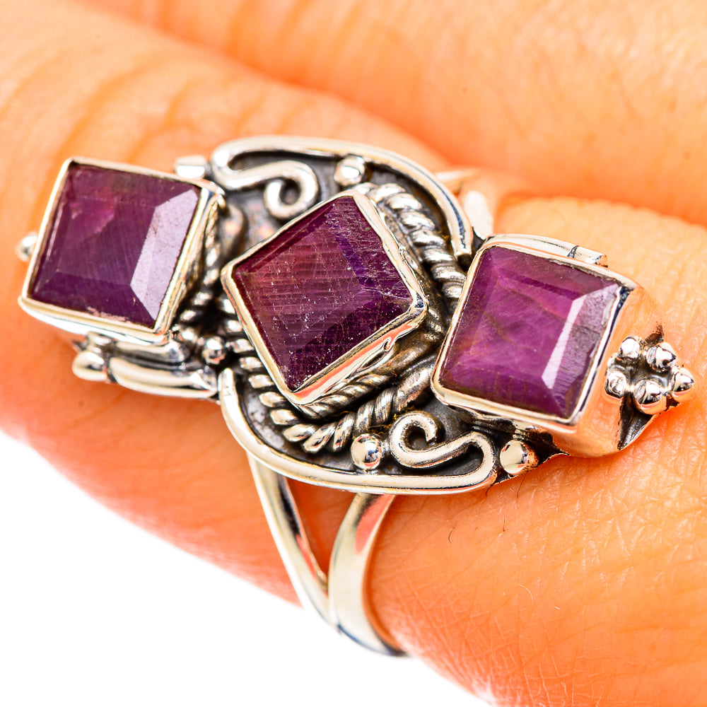 Ruby Rings handcrafted by Anasilvercos - RING108680