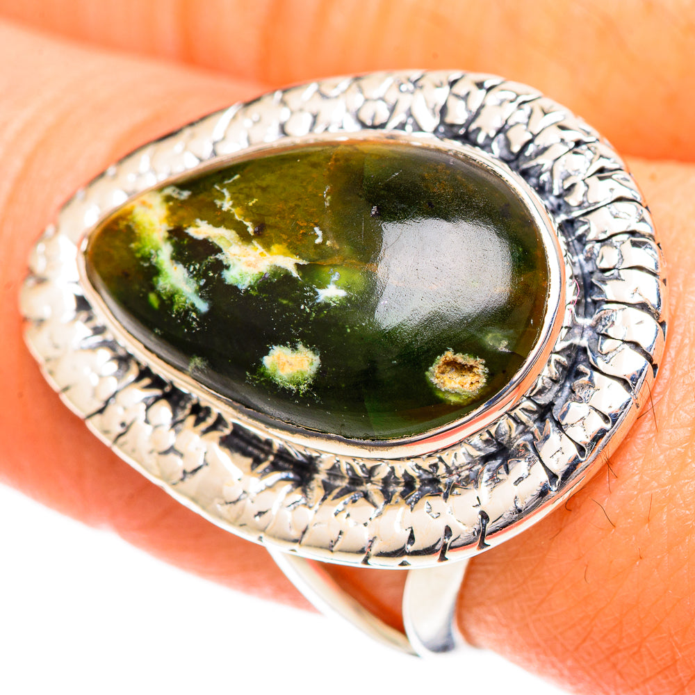 Rainforest Opal Rings handcrafted by Anasilvercos - RING108707