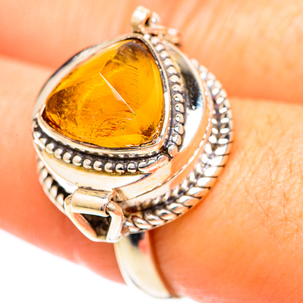 Citrine Rings handcrafted by Anasilvercos - RING108714