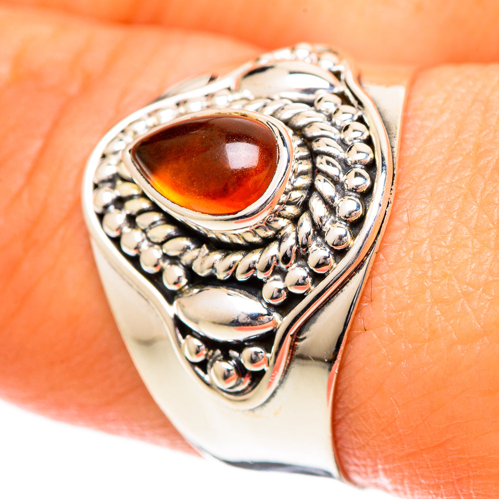 Citrine Rings handcrafted by Anasilvercos - RING108715
