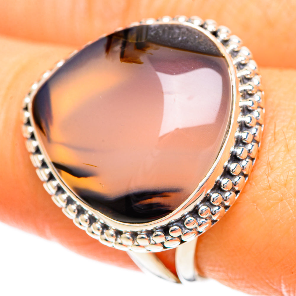 Montana Agate Rings handcrafted by Anasilvercos - RING108756
