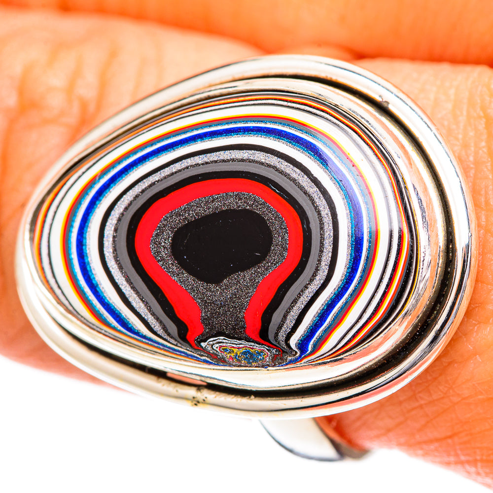Fordite Rings handcrafted by Anasilvercos - RING108757
