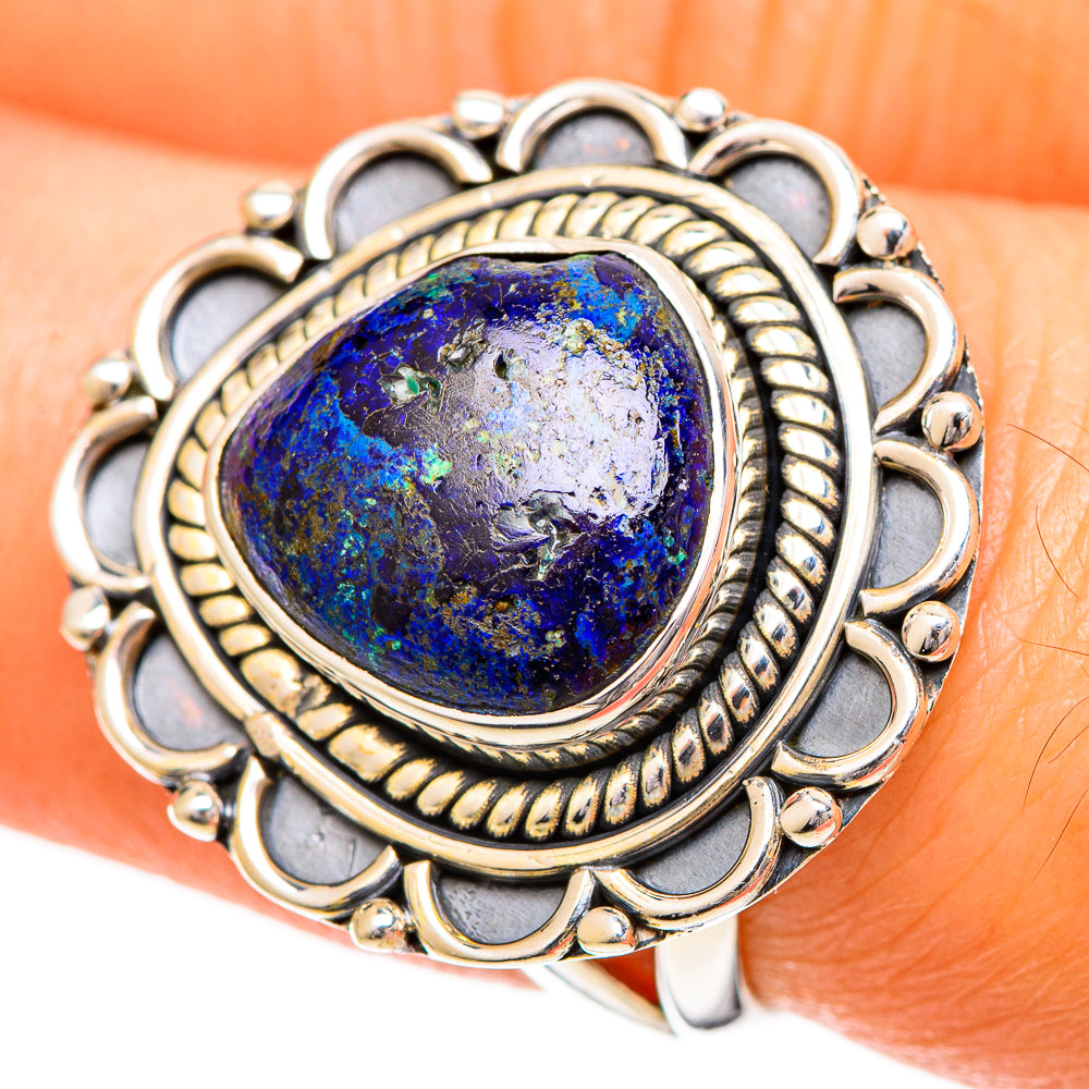 Shattuckite Rings handcrafted by Anasilvercos - RING108790