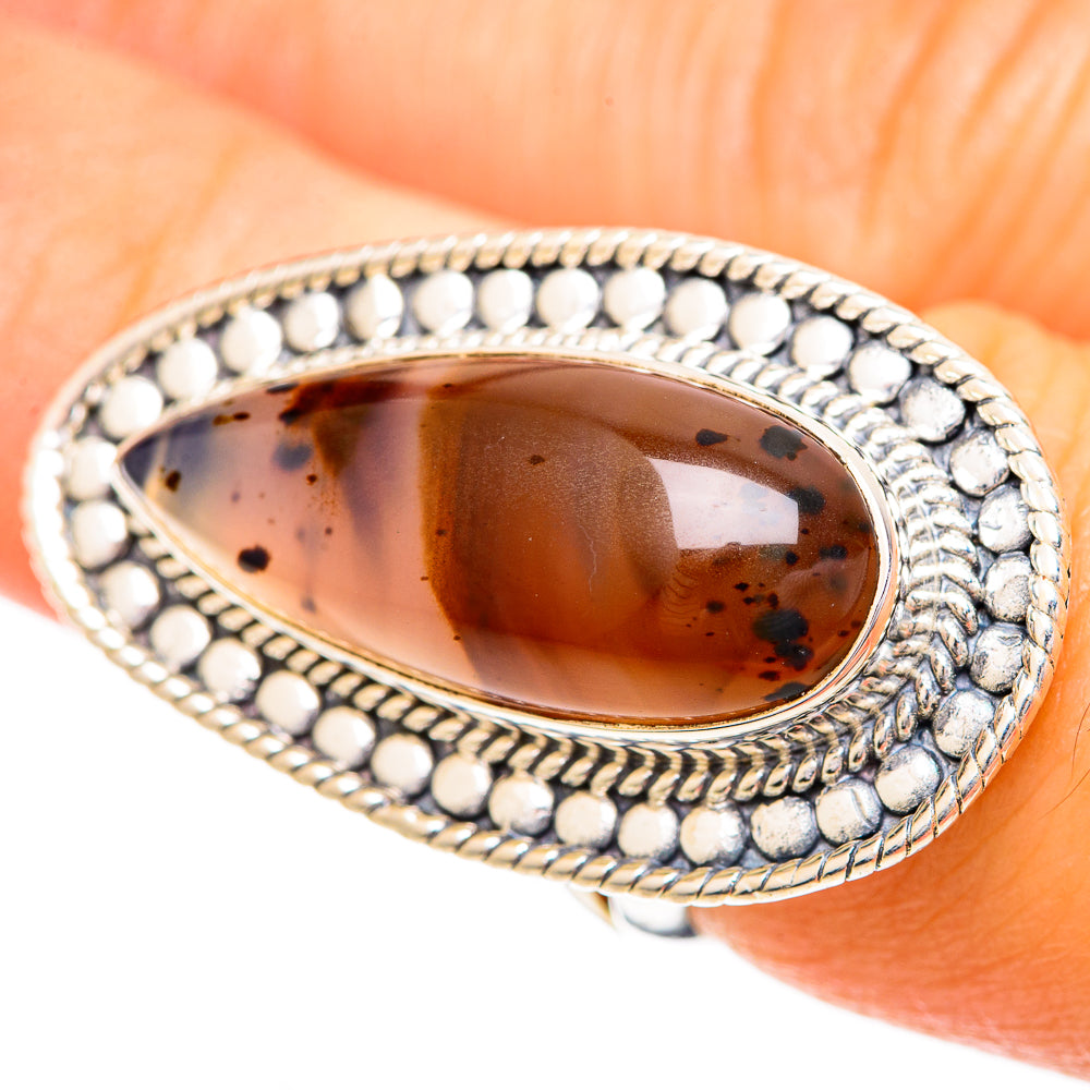 Montana Agate Rings handcrafted by Anasilvercos - RING108838