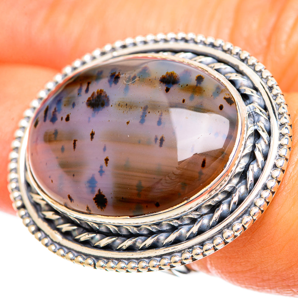 Montana Agate Rings handcrafted by Anasilvercos - RING108840