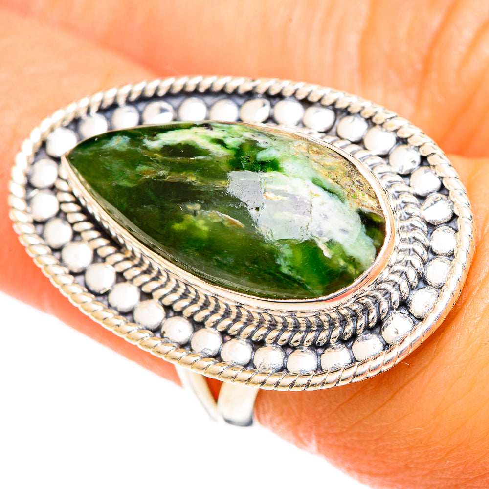 Rainforest Opal Rings handcrafted by Anasilvercos - RING108869