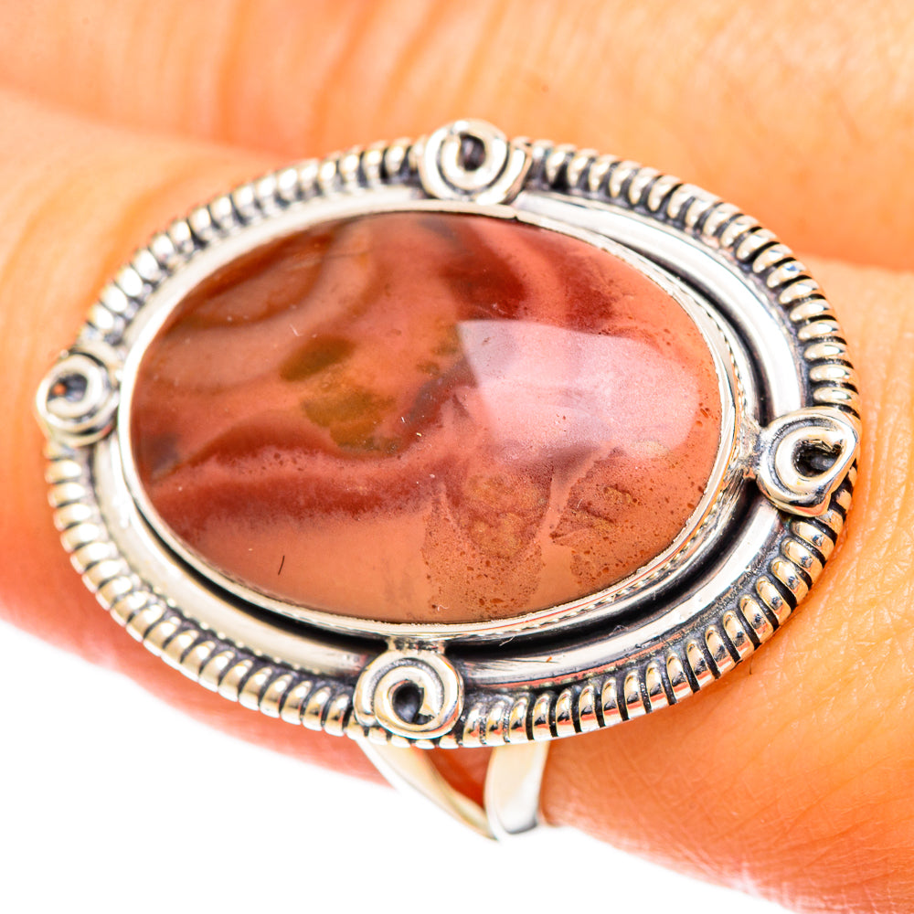 Imperial Jasper Rings handcrafted by Anasilvercos - RING108878