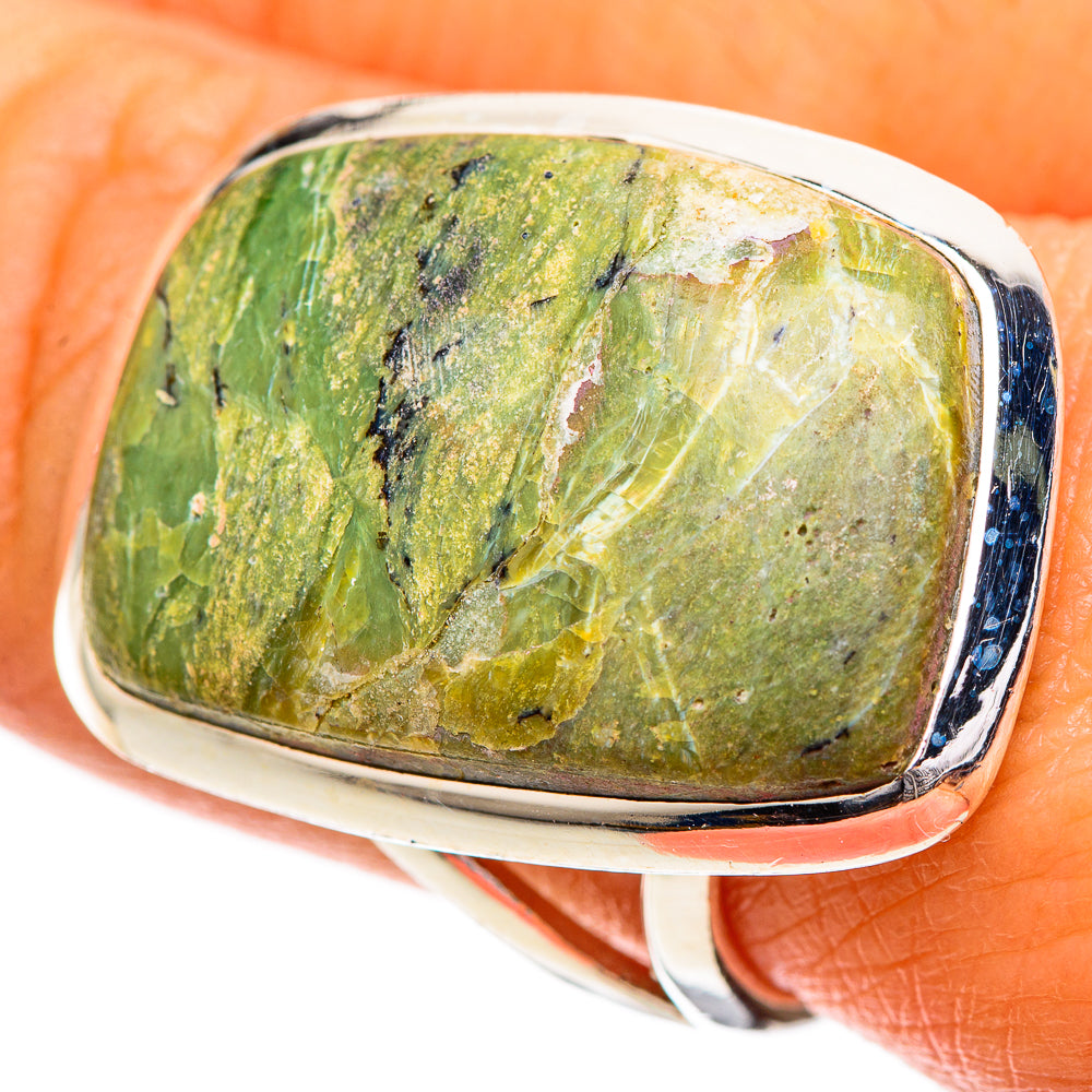 Rainforest Jasper Rings handcrafted by Anasilvercos - RING108912