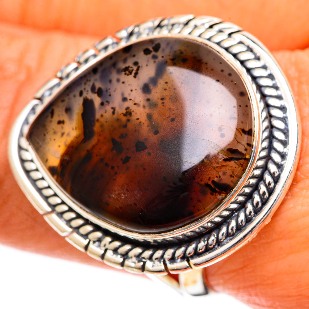 Montana Agate Rings handcrafted by Anasilvercos - RING108914