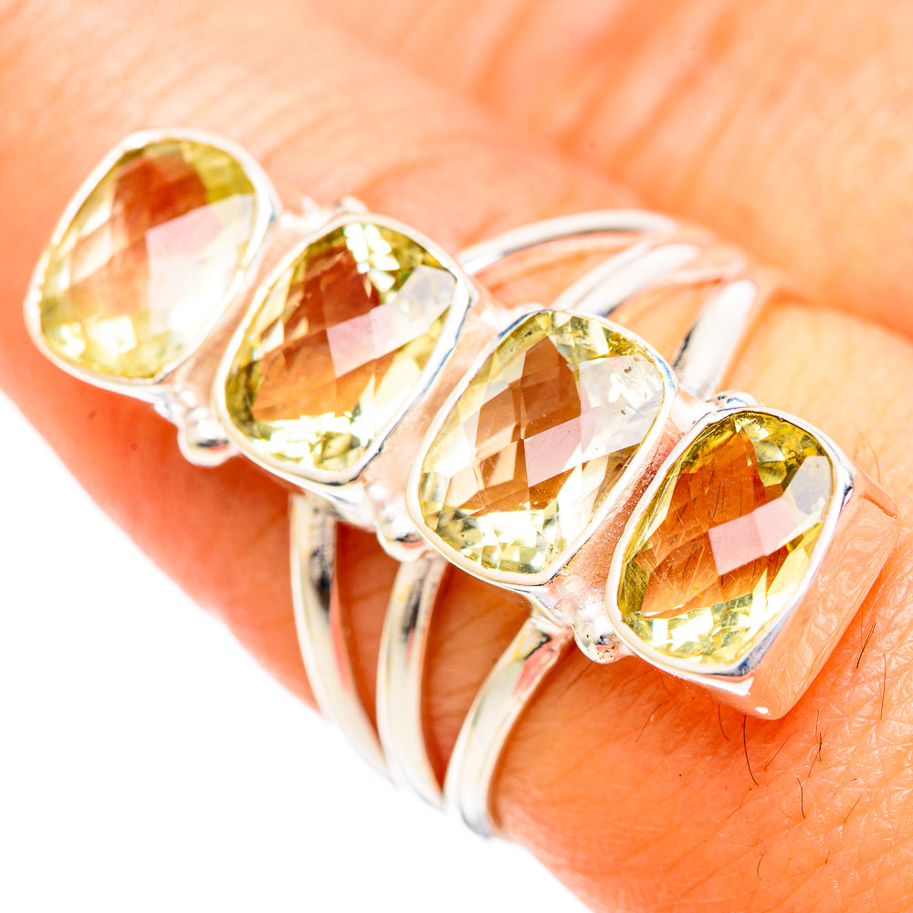 Citrine Rings handcrafted by Anasilvercos - RING108922