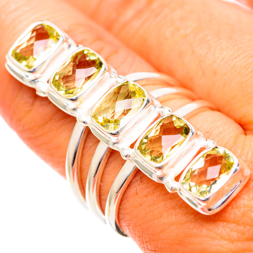 Citrine Rings handcrafted by Anasilvercos - RING108923