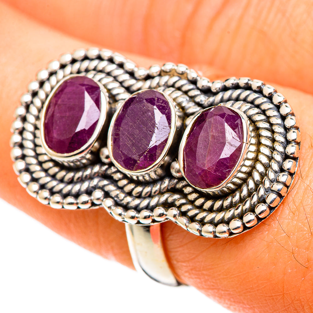 Ruby Rings handcrafted by Anasilvercos - RING108941