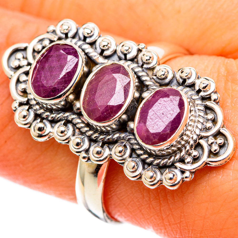 Ruby Rings handcrafted by Anasilvercos - RING108942