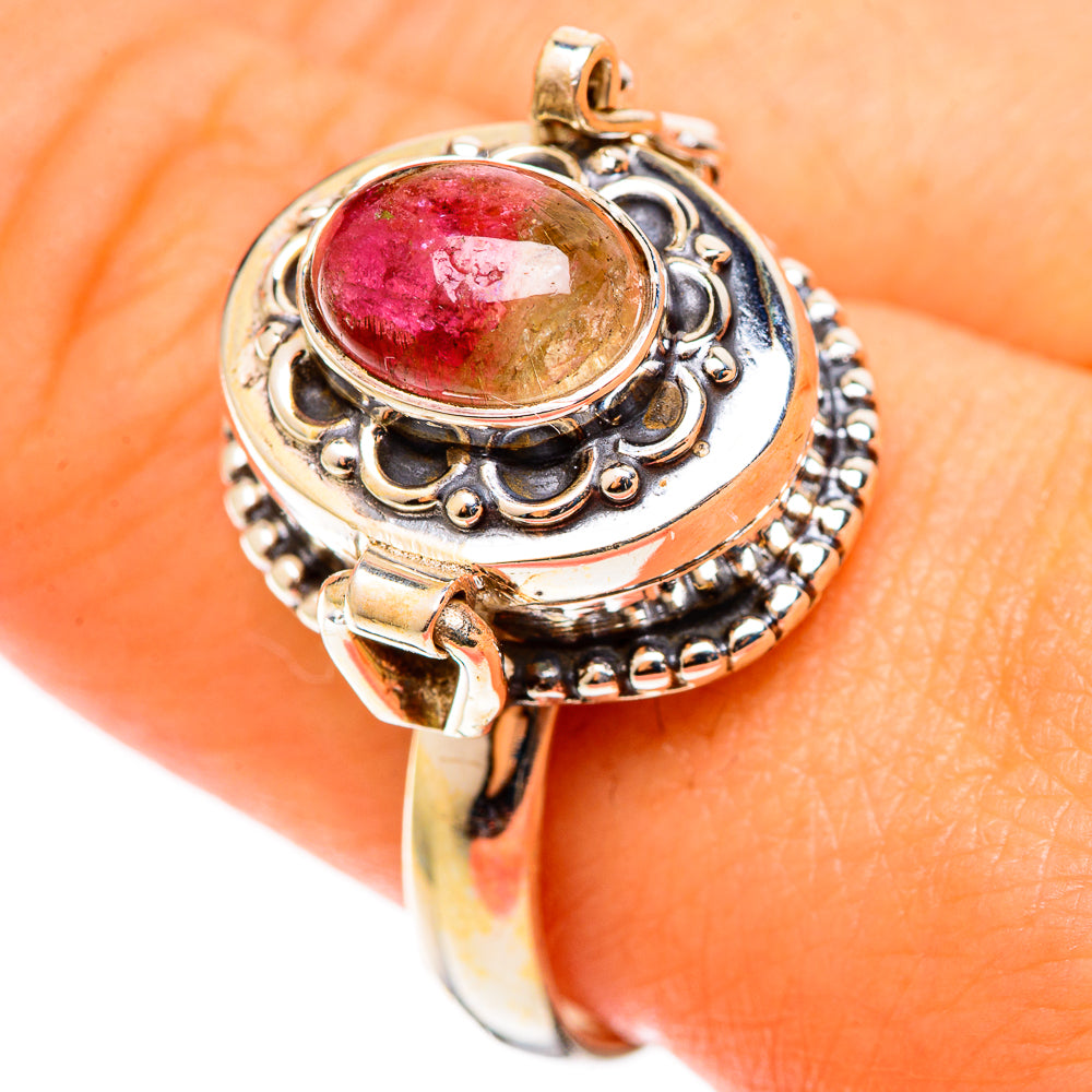 Pink Tourmaline Rings handcrafted by Anasilvercos - RING108983