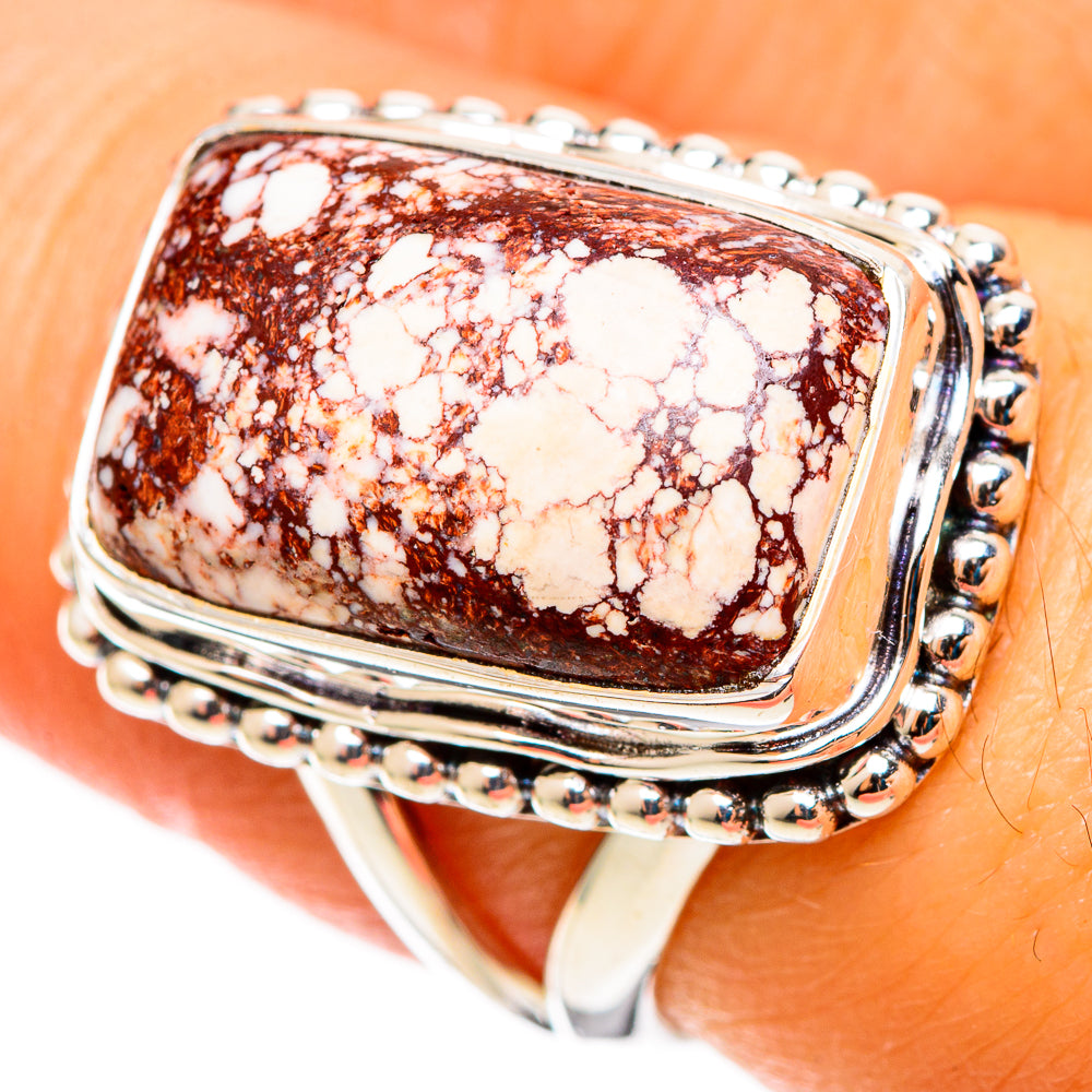 Wild Horse Jasper Rings handcrafted by Anasilvercos - RING108999