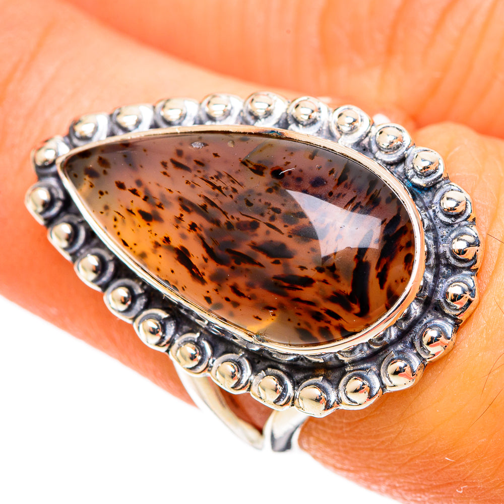 Montana Agate Rings handcrafted by Anasilvercos - RING109000