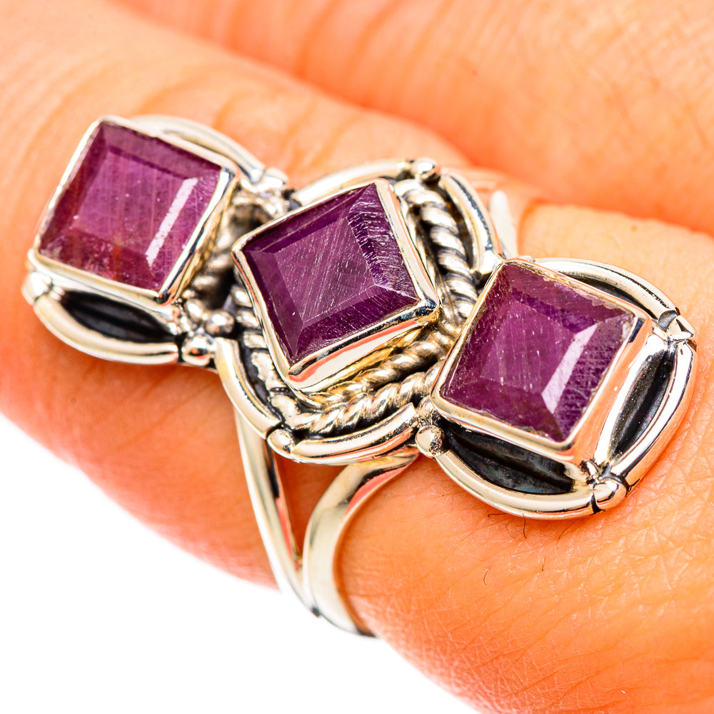 Ruby Rings handcrafted by Anasilvercos - RING109061