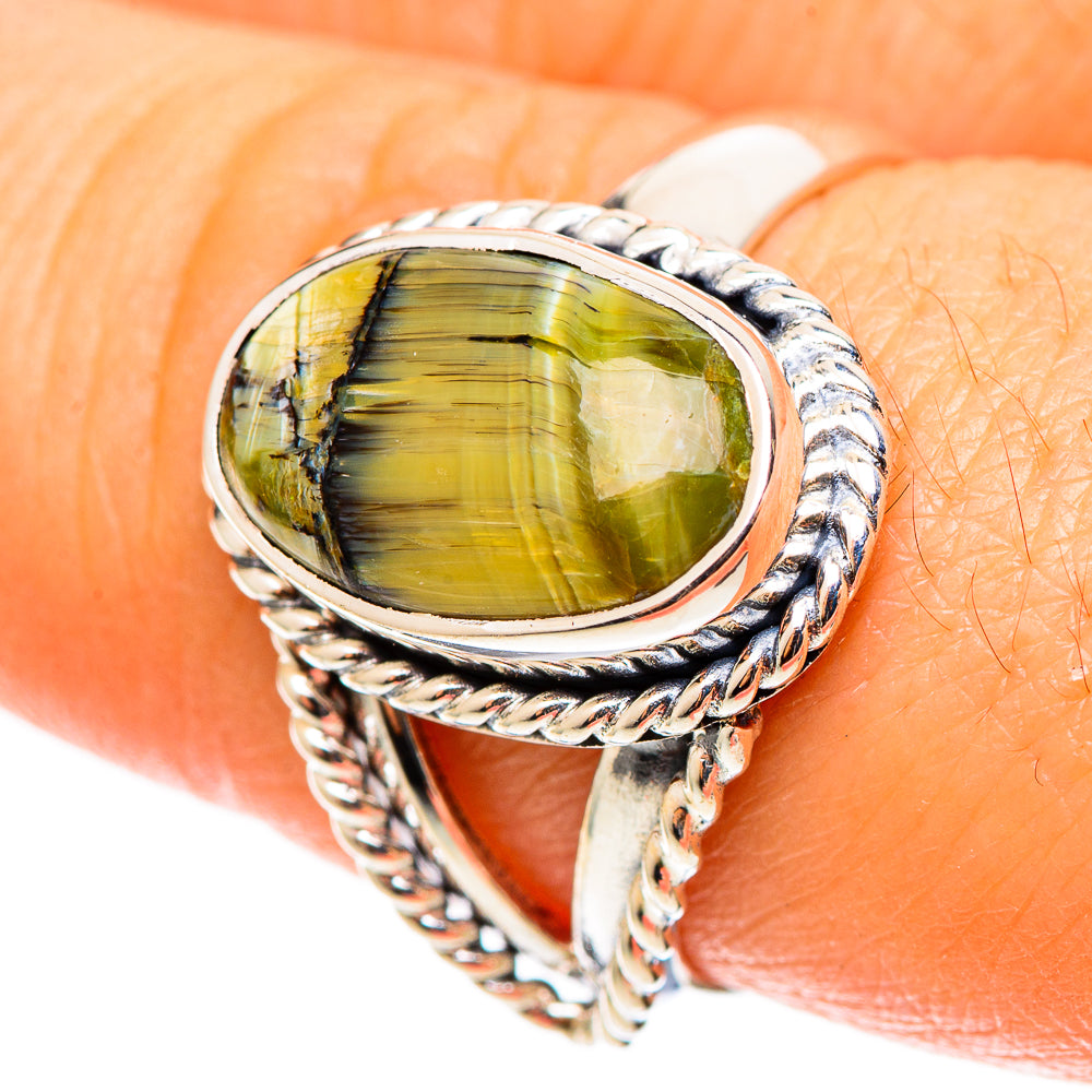 Rainforest Jasper Rings handcrafted by Anasilvercos - RING109109