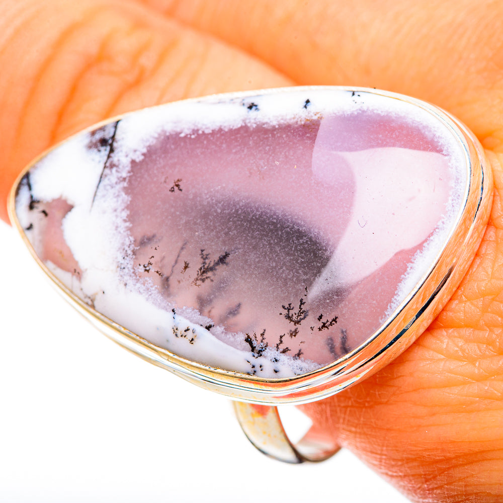 Dendritic Opal Rings handcrafted by Anasilvercos - RING109127