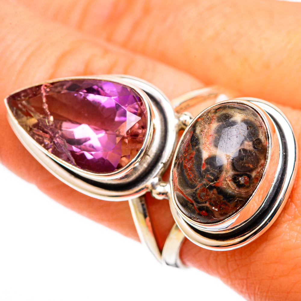Poppy Jasper Rings handcrafted by Anasilvercos - RING109129