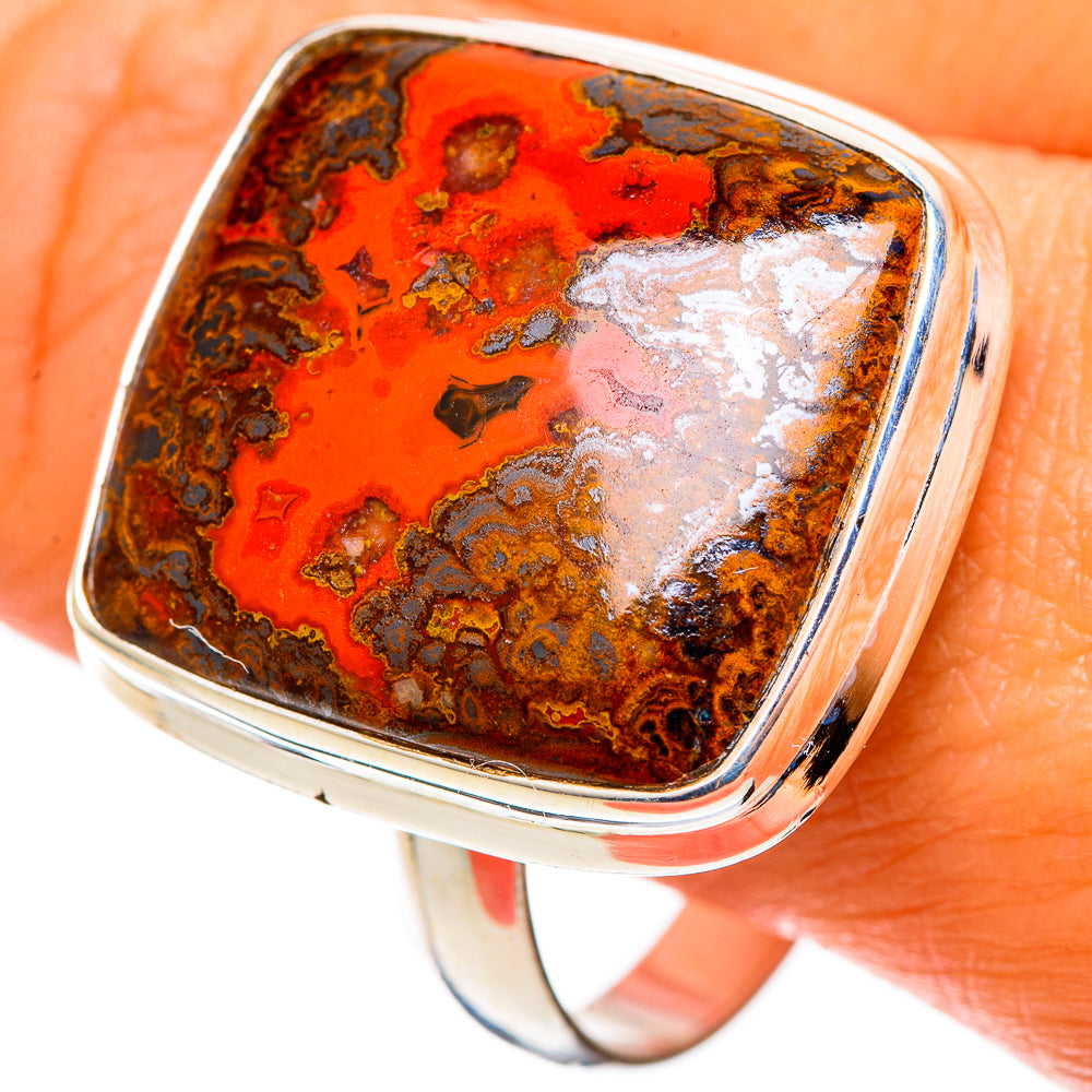 Moroccan Agate Rings handcrafted by Anasilvercos - RING109149