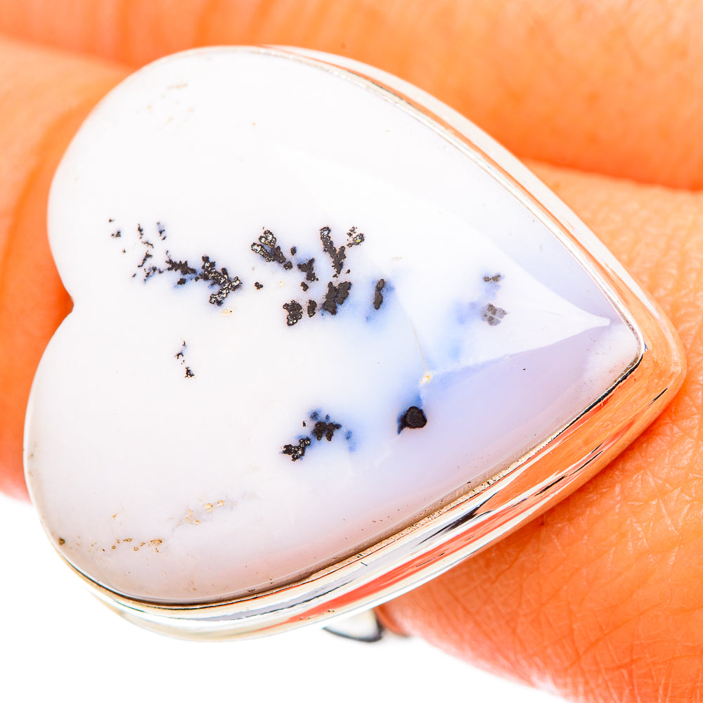 Dendritic Opal Rings handcrafted by Anasilvercos - RING109172