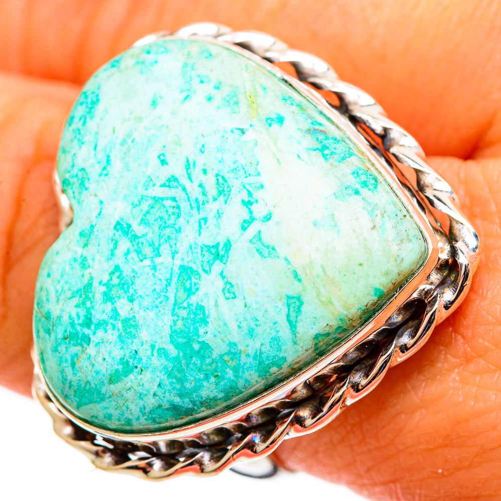 Amazonite Rings handcrafted by Anasilvercos - RING109187