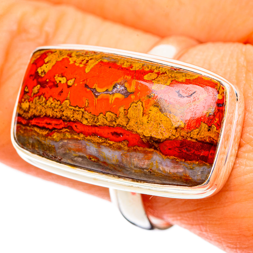 Moroccan Agate Rings handcrafted by Anasilvercos - RING109195