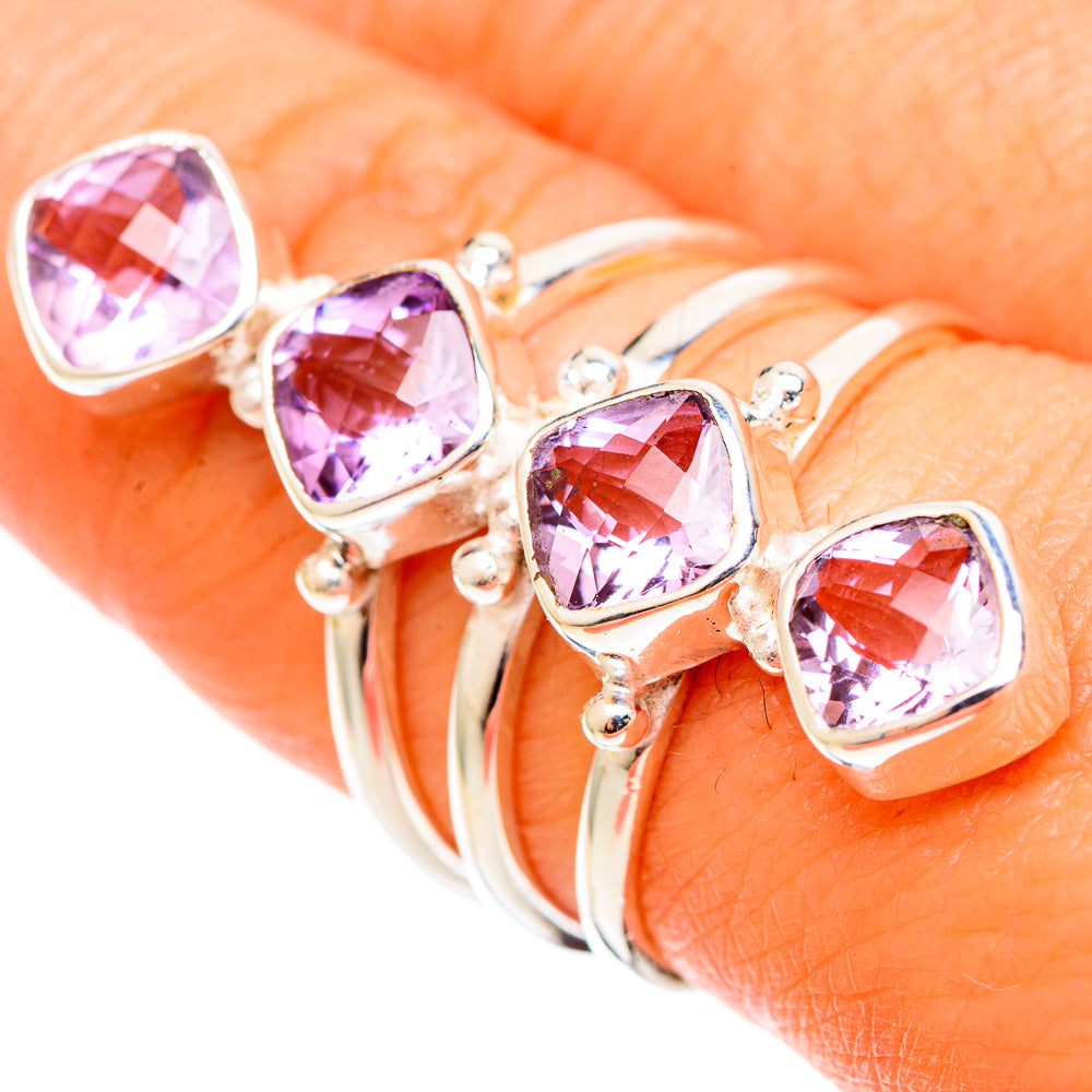 Amethyst Rings handcrafted by Anasilvercos - RING109201