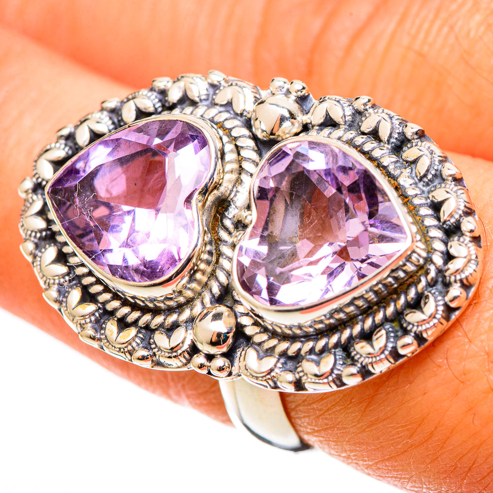 Amethyst Rings handcrafted by Anasilvercos - RING109203