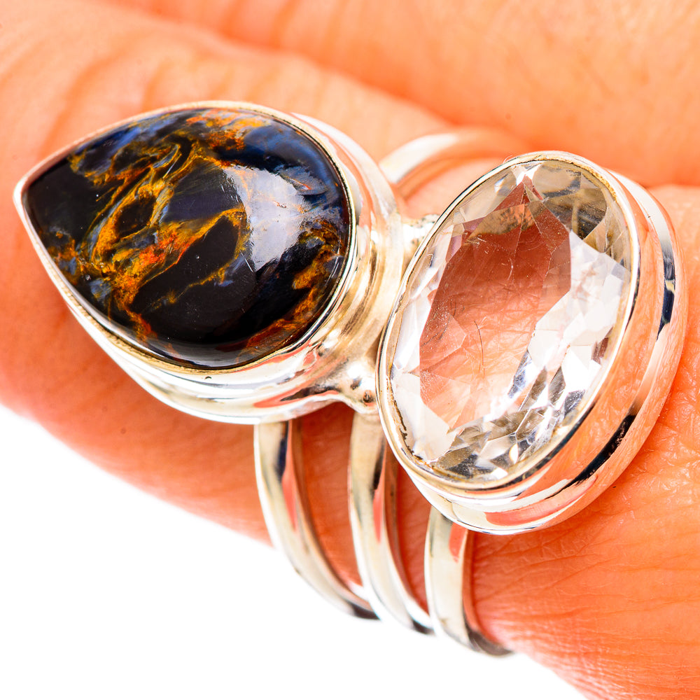 Pietersite Rings handcrafted by Anasilvercos - RING109207