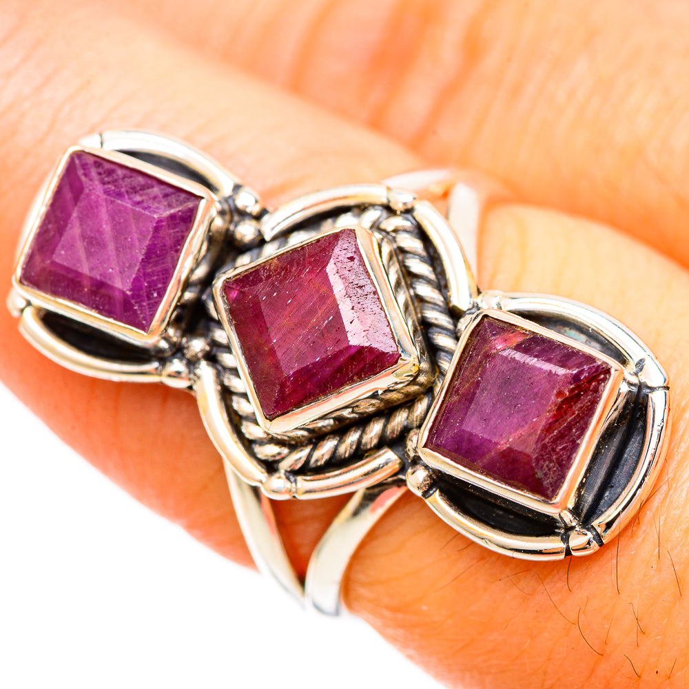 Ruby Rings handcrafted by Anasilvercos - RING109270