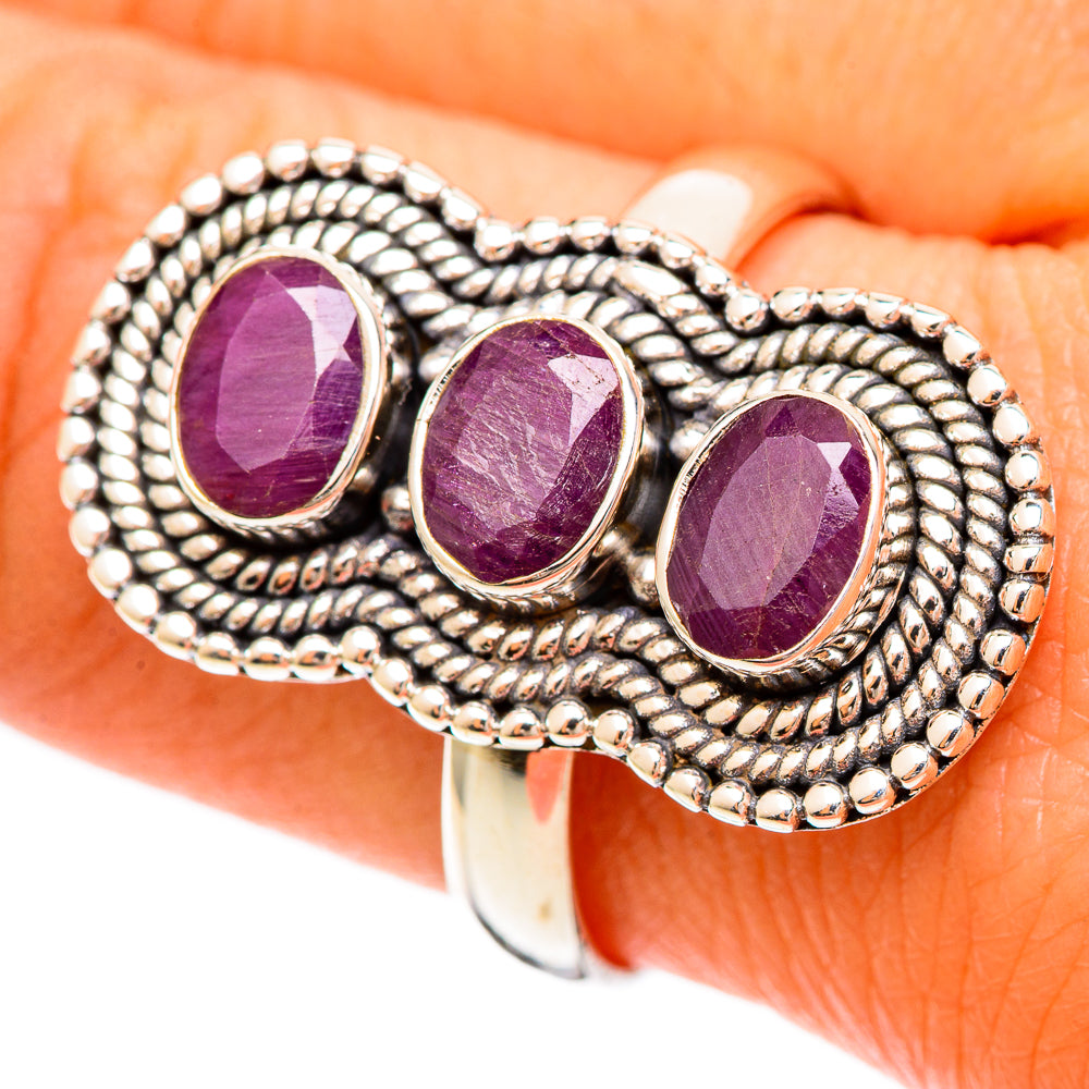 Ruby Rings handcrafted by Anasilvercos - RING109271