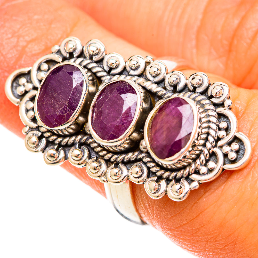Ruby Rings handcrafted by Anasilvercos - RING109302
