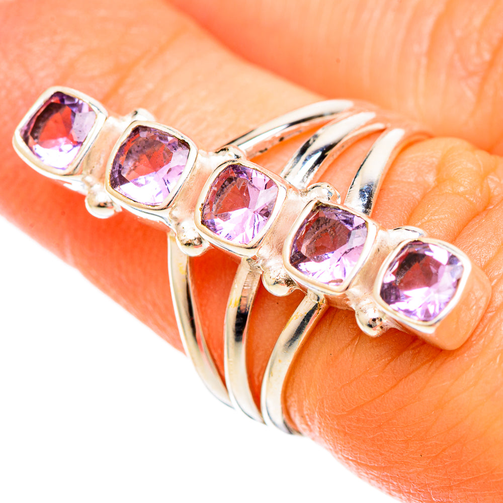 Amethyst Rings handcrafted by Anasilvercos - RING109306
