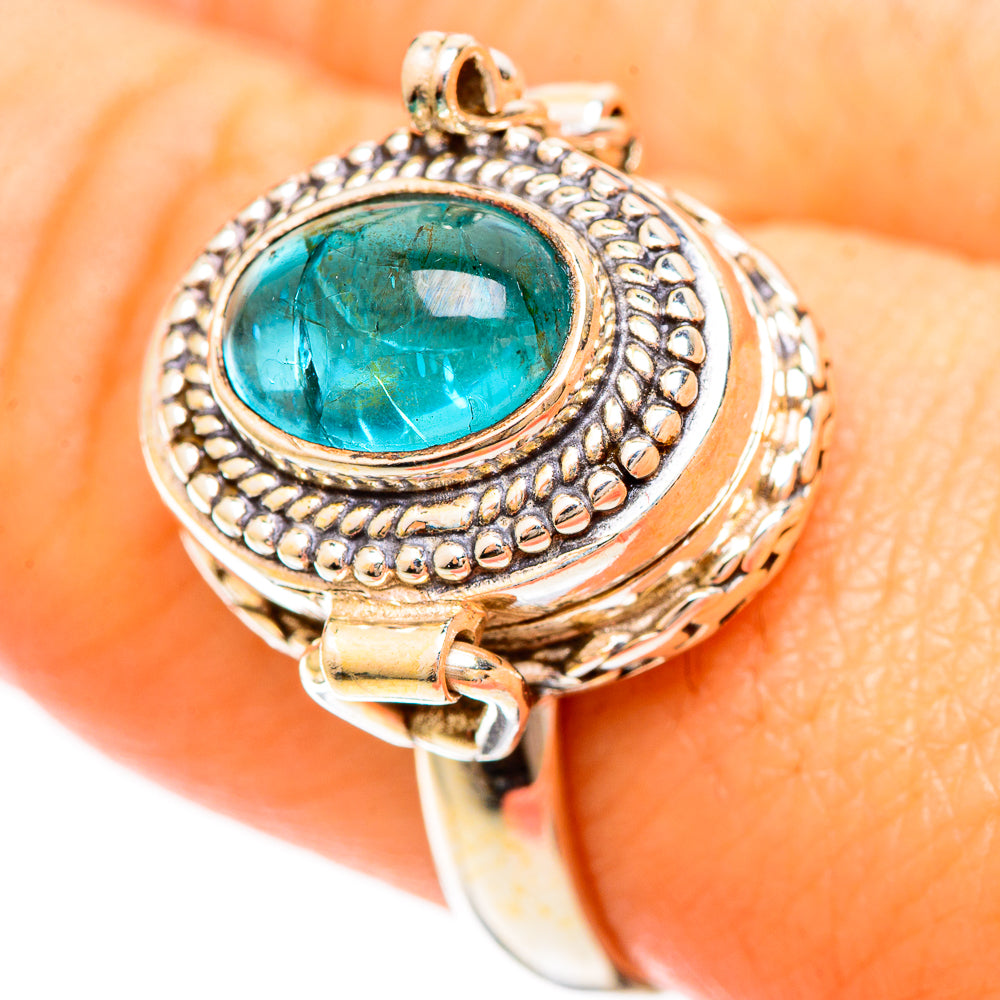 Apatite Rings handcrafted by Anasilvercos - RING109326