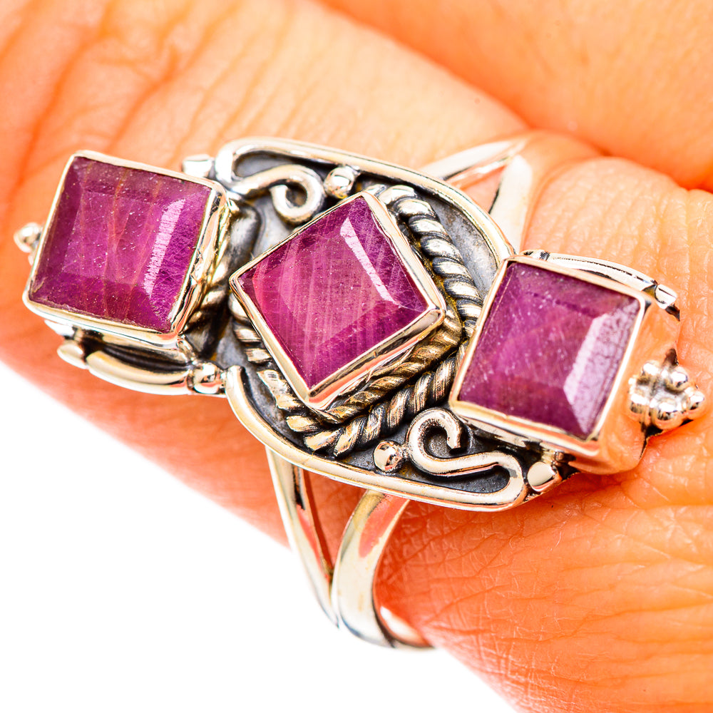 Ruby Rings handcrafted by Anasilvercos - RING109335
